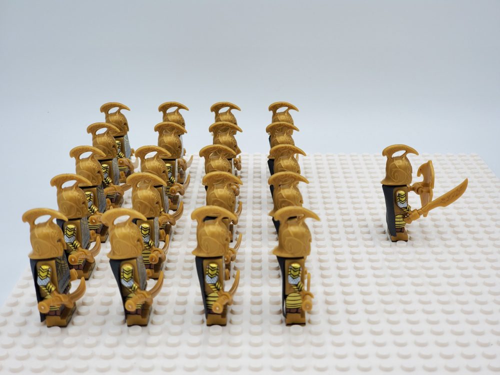 Lord the Rings Elves High Two-Hand Swords Minifigure Set 21pcs - Image 5