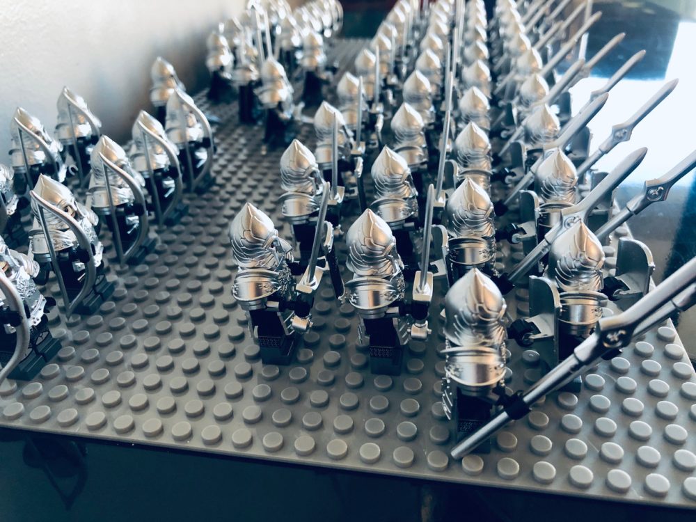 Lord the Rings Gondor Minas Tirith Minifigure Set 65pcs - Image 4