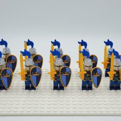 Blue Crown Knights Style 2 Minifigures Set of 10pcs