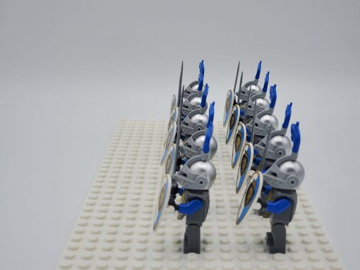 Blue Lion Knights Style 1 Minifigures Set of 10pcs - Image 6
