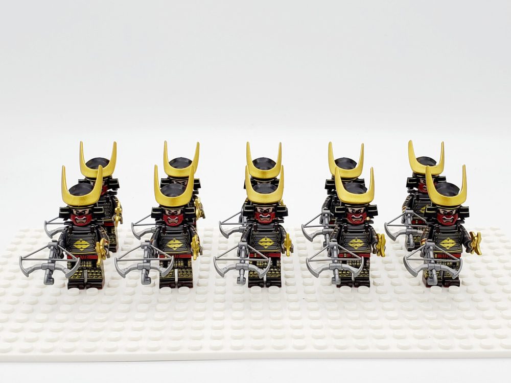 japanese-samurai-black-crossbows-minifigures-set-of-10pcs
