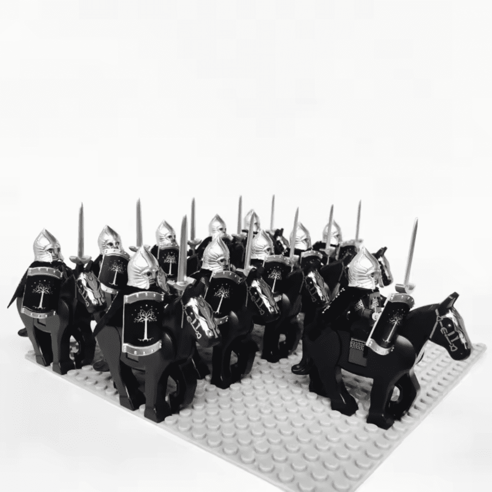 Lord the Rings Gondor Riders Minifigure Set 22pcs - Image 4