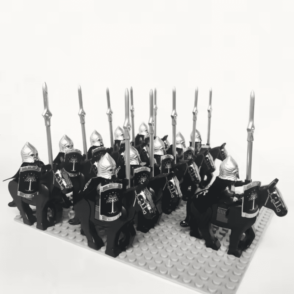 Lord the Rings Gondor Riders Minifigure Set 22pcs - Image 3