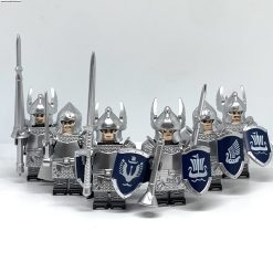 Lord the Rings Soldiers Dol Amroth Minifigures Set 6pcs