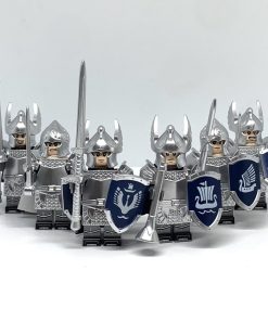 Lord the Rings Soldiers Dol Amroth Minifigures Set 6pcs