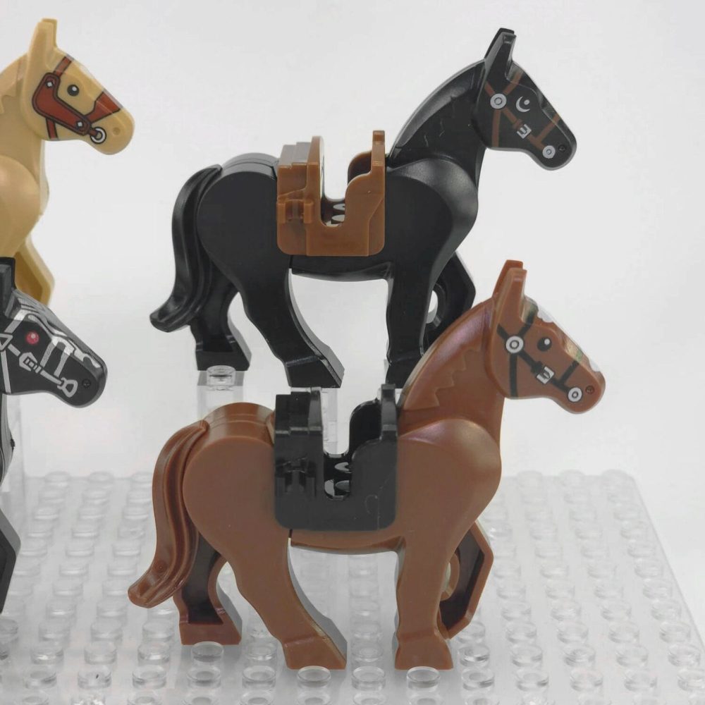 Medieval Knights Horses and Mounts Minifigures for Medieval Soldiers and Lord the Rings Soldiers. - Image 6