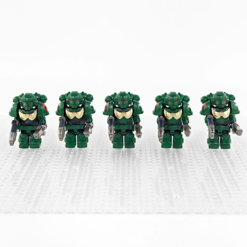 Dark Angels Space Marines Minifigure Set