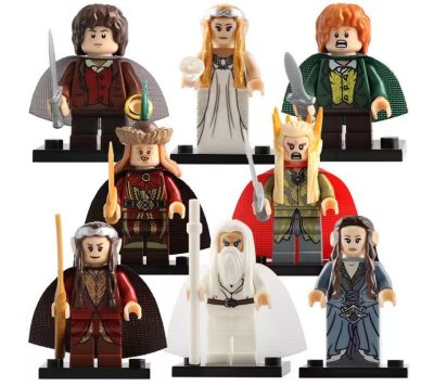 Lord the Rings The Hobbit Minifigures Set 8pcs