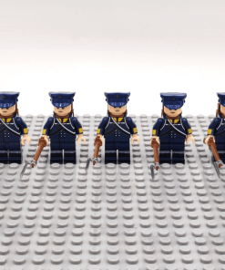 Napoleonic Wars Prussian Landwehr Minifigure Set of 5pcs