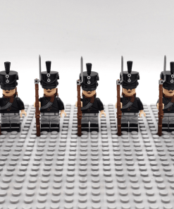 Napoleonic Wars Prussian Silesian Chasseur Minifigure Set of 5pcs