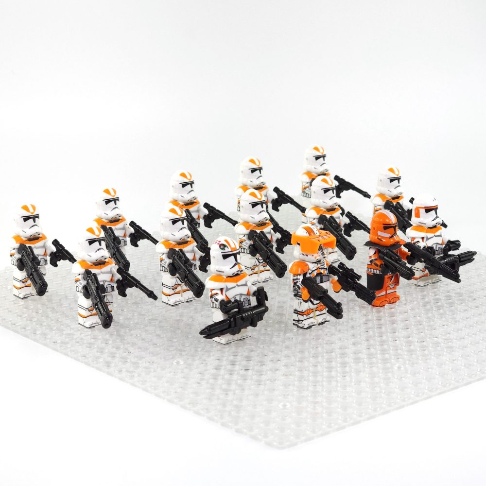 Star Wars 212th Clone Troopers and Captains Minifigure Set - Image 2
