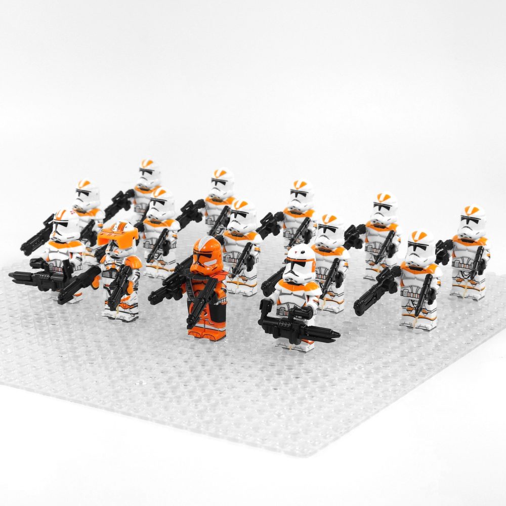 Star Wars 212th Clone Troopers and Captains Minifigure Set - Image 3