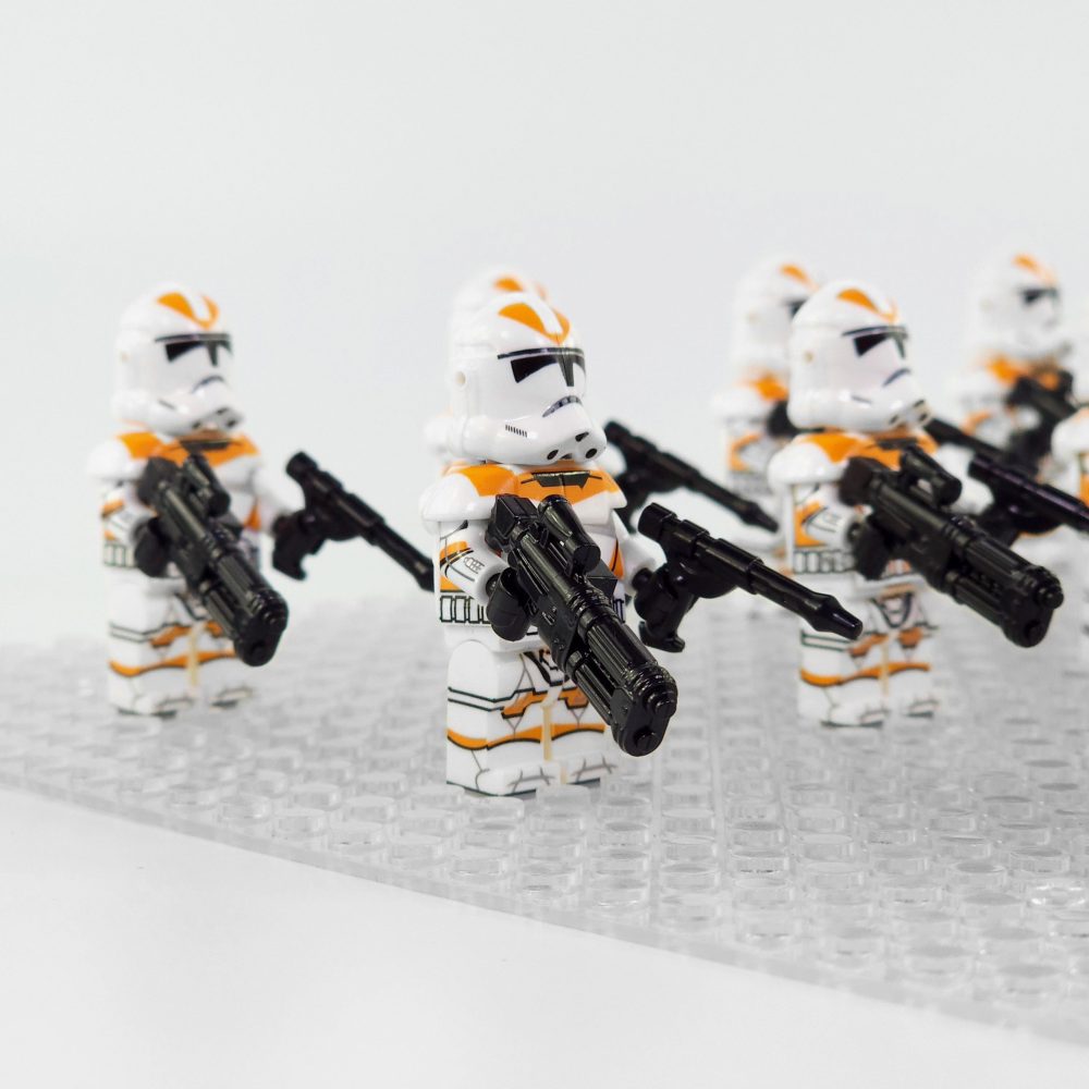 Star Wars 212th Clone Troopers and Captains Minifigure Set - Image 7