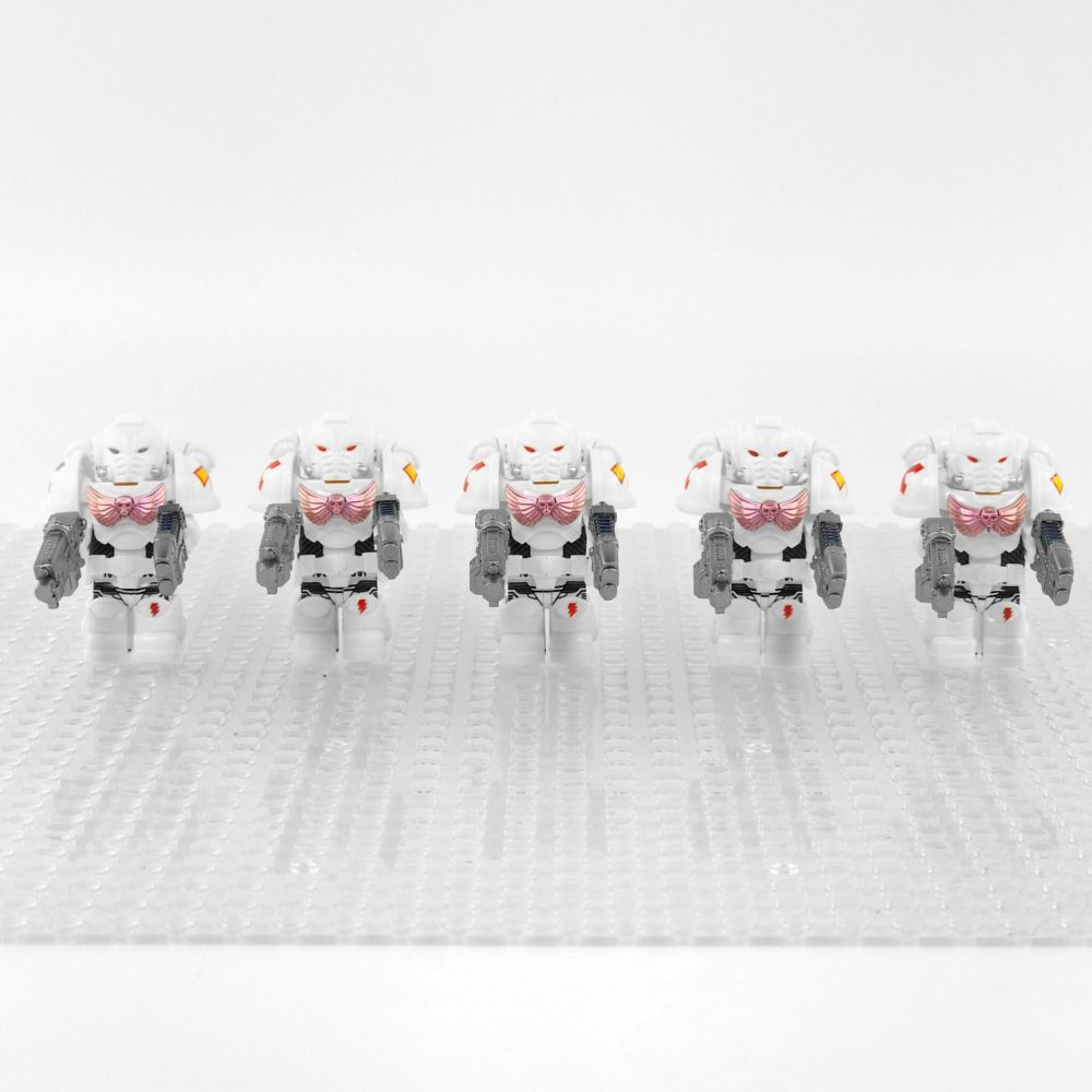 White Scars Space Marines Minifigure Set