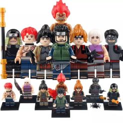Naruto 3rd Hockage Anime Minifigure Set of 8pcs