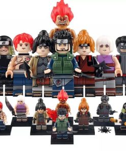 Naruto 3rd Hockage Anime Minifigure Set of 8pcs