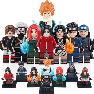 Naruto Assorted Characters Anime Minifigure Set of 8pcs