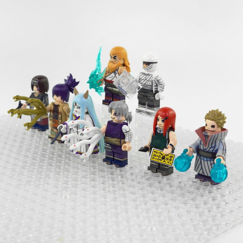 Naruto: Shippuden 4th Great Ninja War Minifigure Set of 8pcs - Image 3
