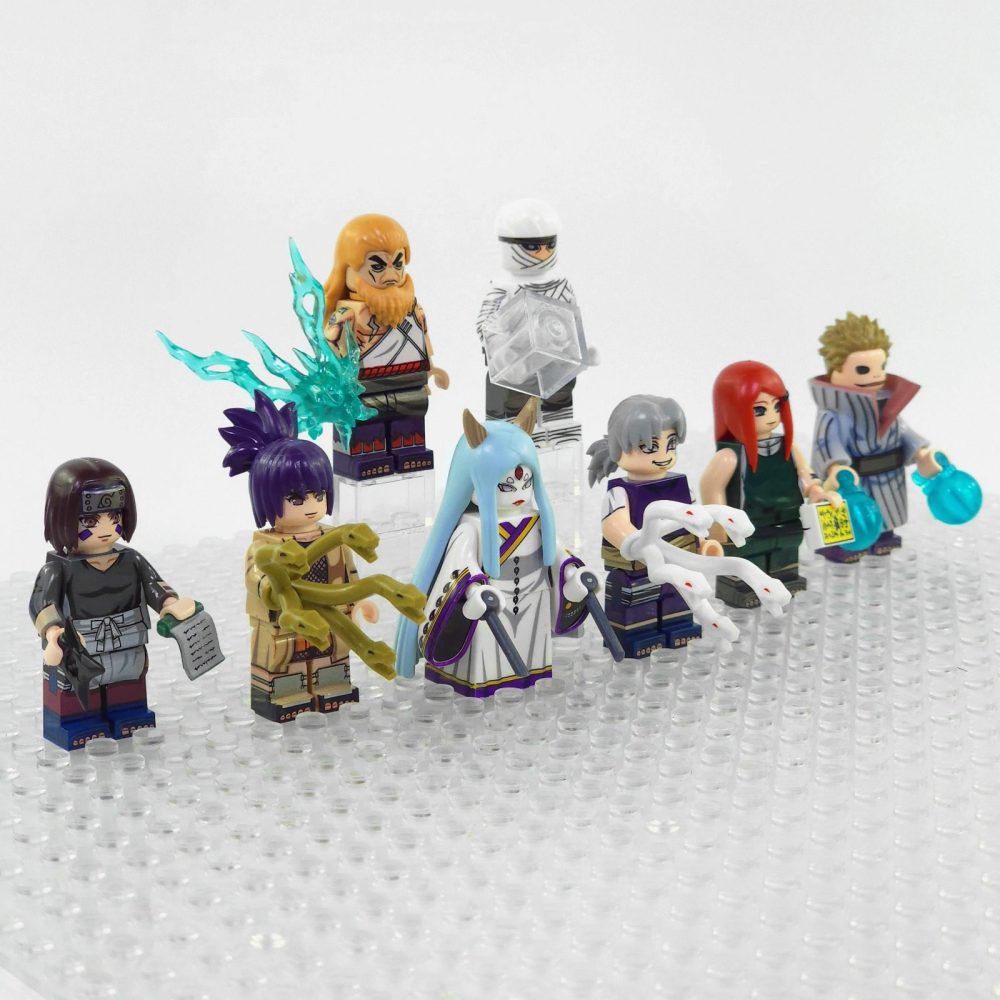 Naruto: Shippuden 4th Great Ninja War Minifigure Set of 8pcs - Image 2