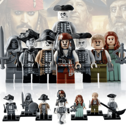 Pirates of the Caribbean: Dead Men Tell No Tales Minifigure Set of 8pcs