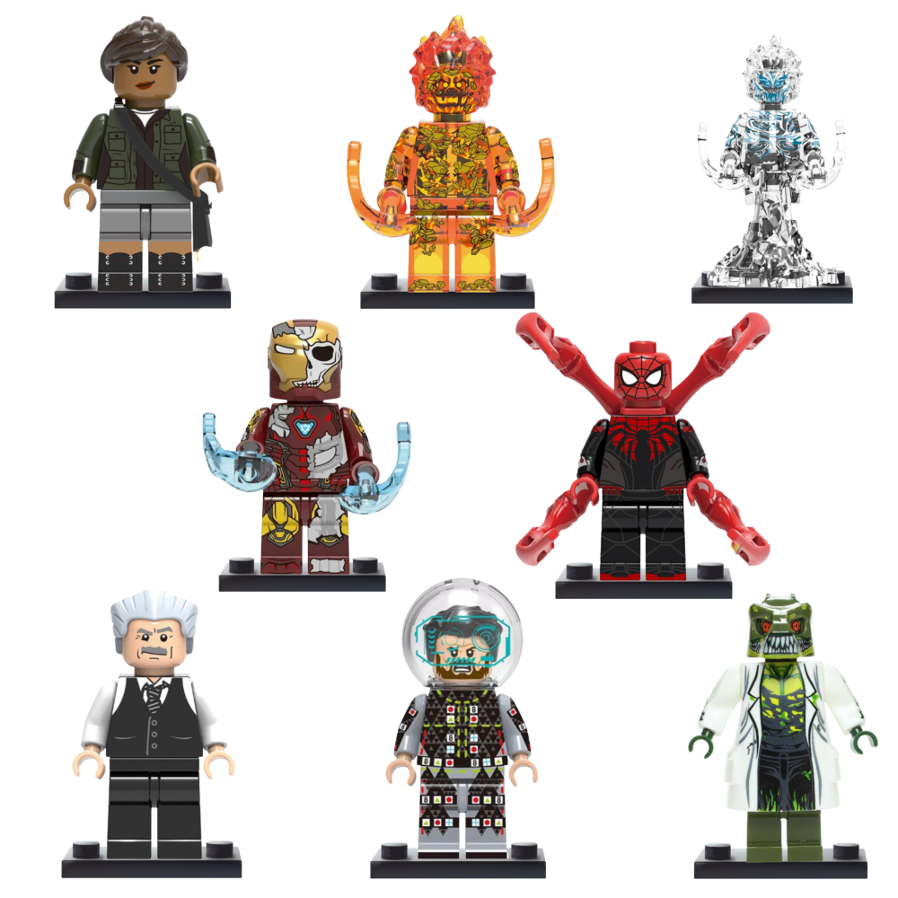 spider-man-far-from-home-minifigure-set-of-8pcs