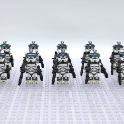 Star Wars 104th Wolfpack Sargeants Clone Trooper Minifigure Set