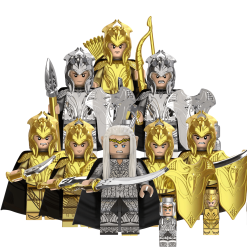 Lord the Rings Thranduil's Elven Warriors Minifigure Set 8pcs