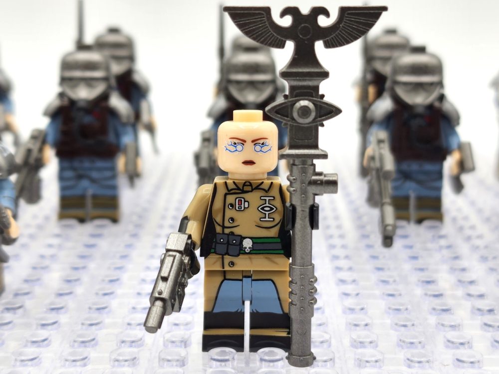Death Korps of Krieg Veteran Squad Minifigure Set of 13pcs - Image 4