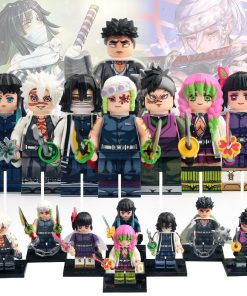 Demon Slayer: Kimetsu no Yaiba Anime Minifigure Set of 8pcs
