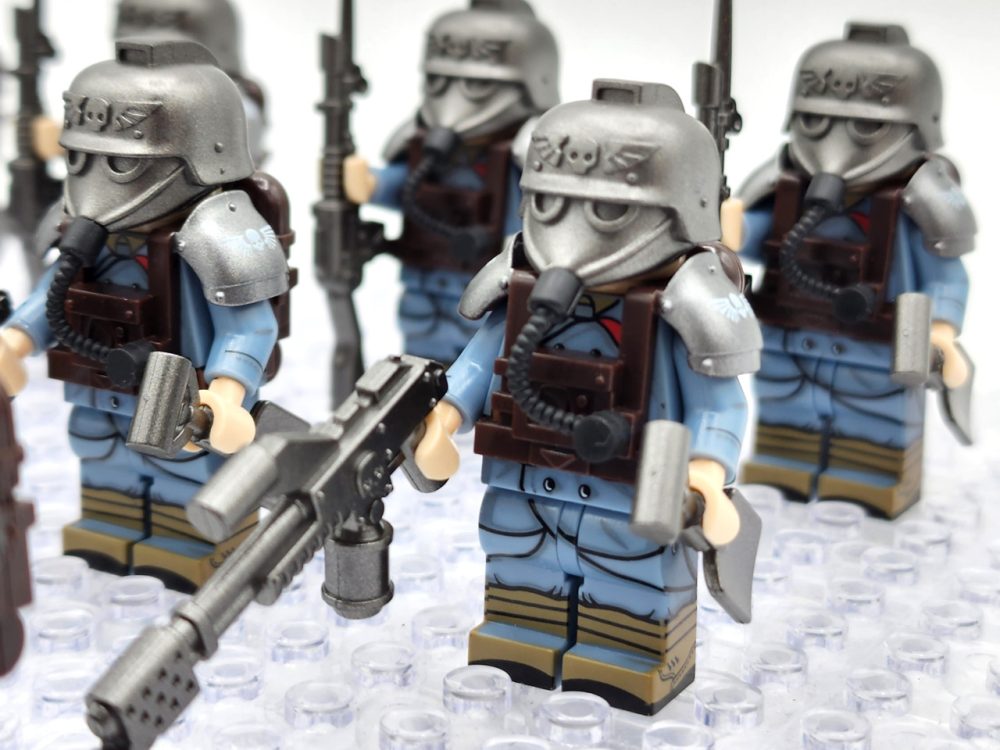 Death Korps of Krieg Veteran Squad Minifigure Set of 13pcs - Image 14