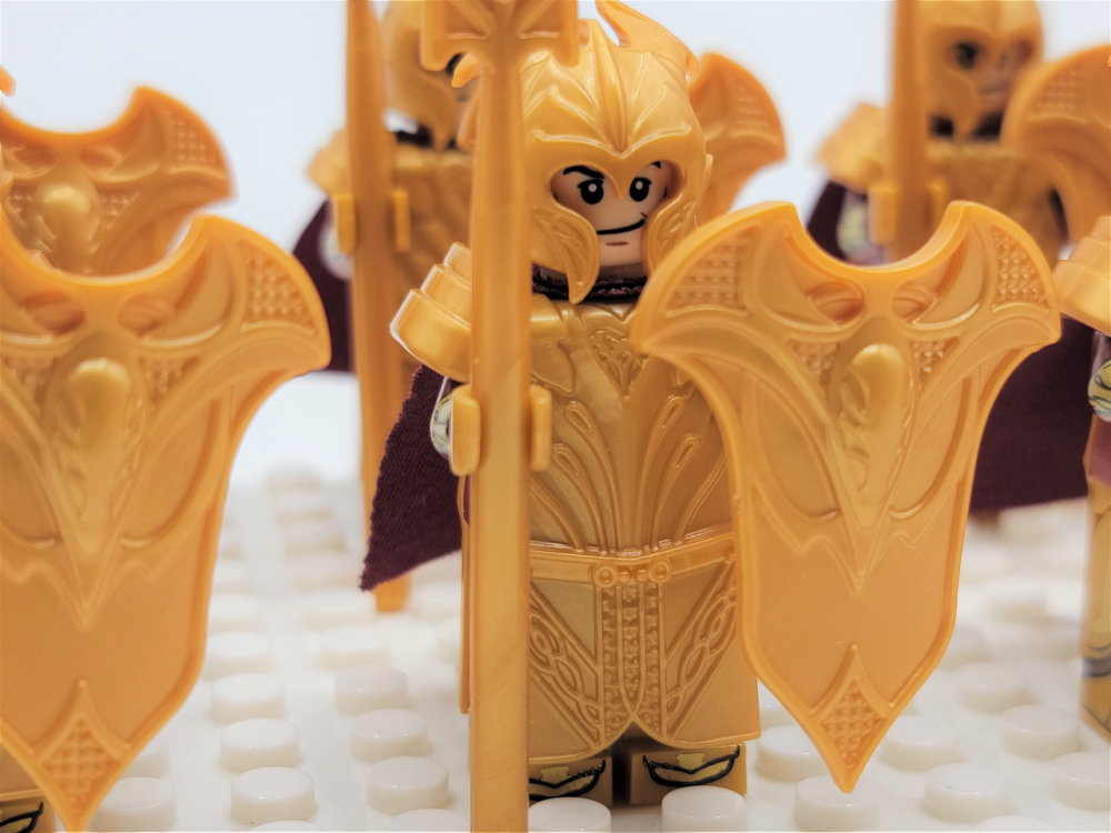 Lord the Rings Mirkwood Elves Spears Minifigure Set 10pcs - Image 4