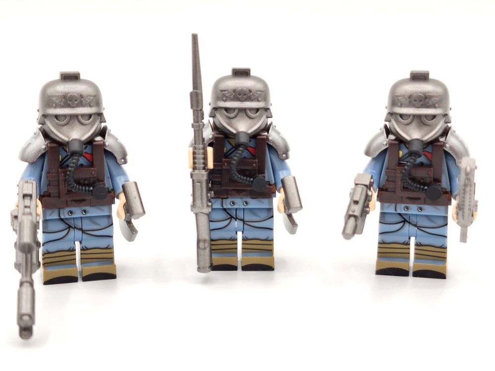 Death Korps of Krieg Veteran Squad Minifigure Set of 13pcs - Image 6