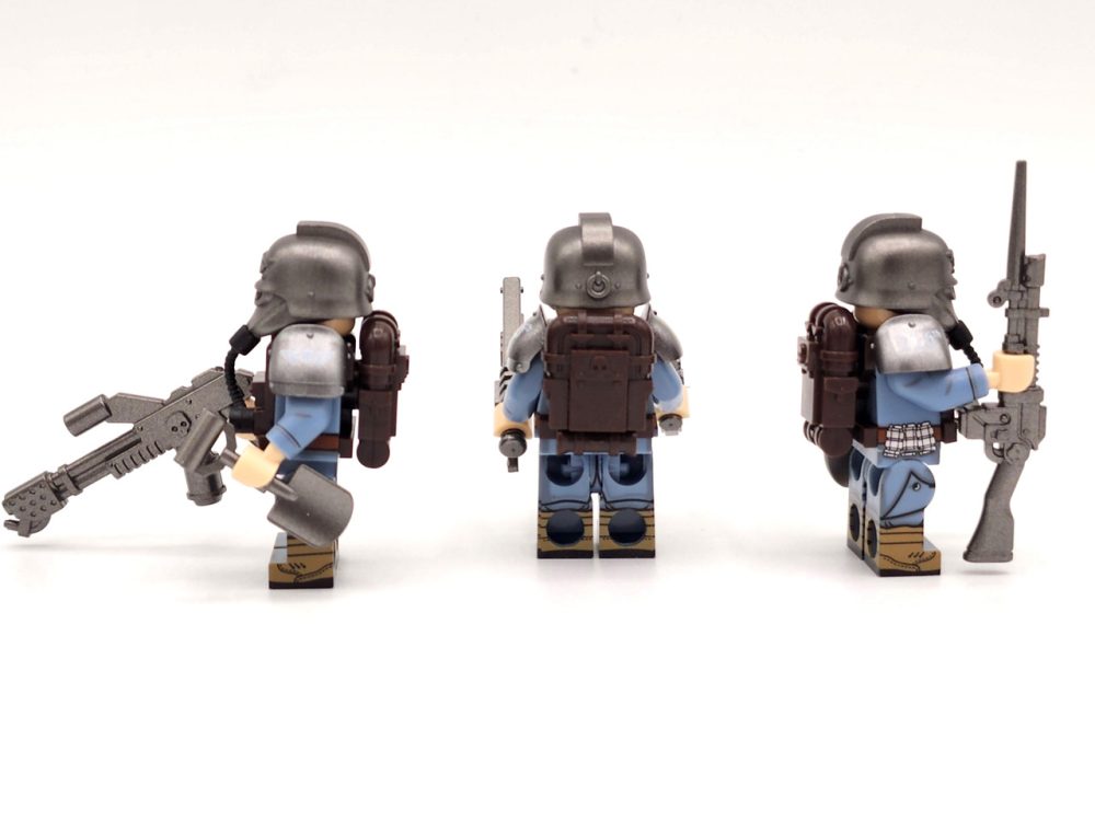 Death Korps of Krieg Veteran Squad Minifigure Set of 13pcs - Image 7
