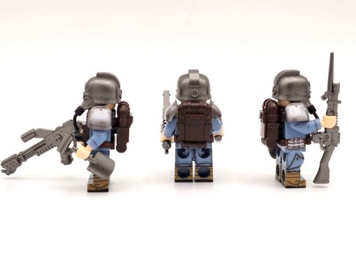Death Korps of Krieg Veteran Squad Minifigure Set of 13pcs - Image 7