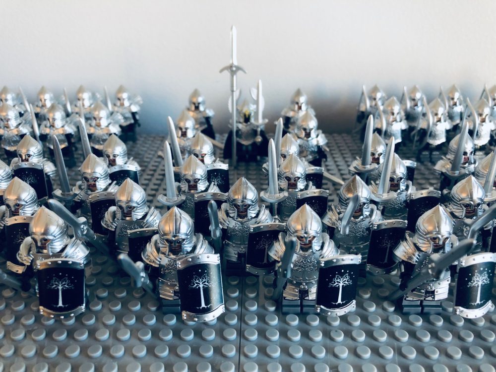 Lord the Rings Gondor Minas Tirith Minifigure Set 65pcs - Image 5