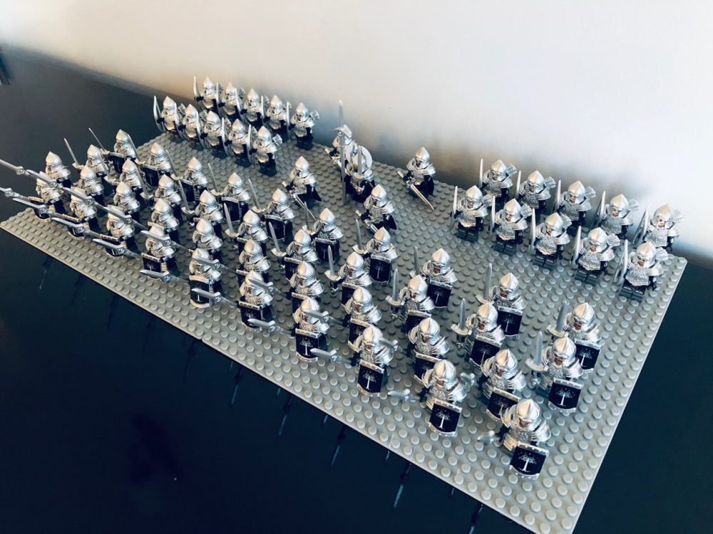 Lord the Rings Gondor Minas Tirith Minifigure Set 65pcs - Image 3