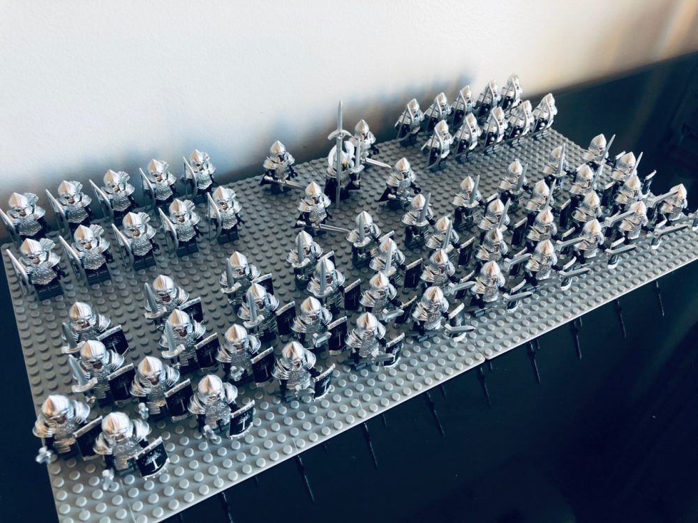 Lord the Rings Gondor Minas Tirith Minifigure Set 65pcs - Image 2