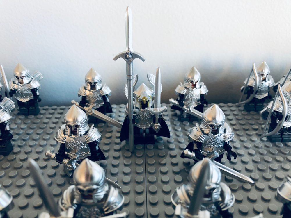 Lord the Rings Gondor Minas Tirith Minifigure Set 65pcs - Image 6
