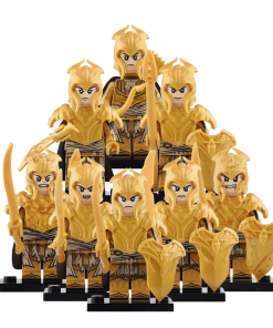 Lord the Rings Elven Warriors Minifigure Set 8pcs