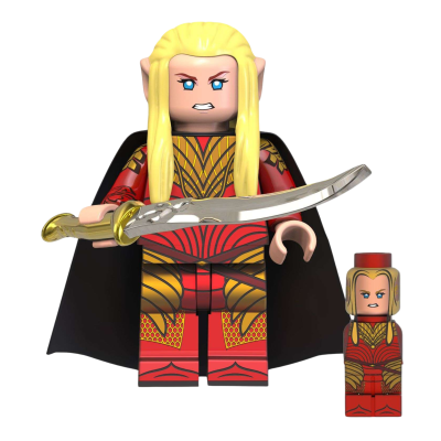 Lord the Rings Haldir Elven Warriors Minifigure Set 8pcs - Haldir