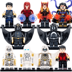 Assorted Marvelverse Minifigure Set - Moon Knight & Dr Strange