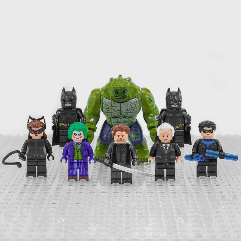 Batman Dark Knight Comics Minifigure Set 8pcs