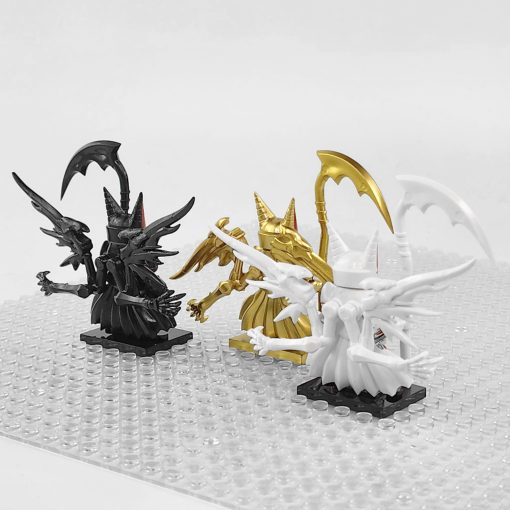 Batman Hellbat Heavy Armour White Black Gold Minifigure Set 3pcs - Image 5