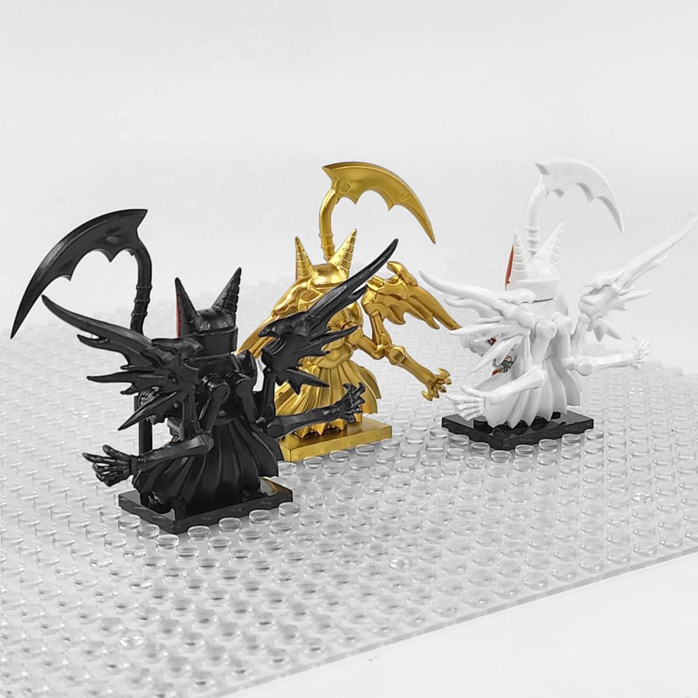 Batman Hellbat Heavy Armour White Black Gold Minifigure Set 3pcs - Image 4