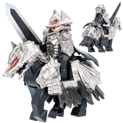 Berserk Anime - Guts & Pegasus Minifigure Set