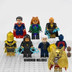 Black Adam Minifigure Set 8pcs