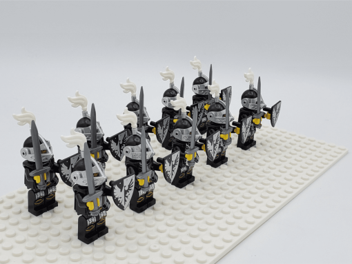 black-eagle-knights-style-1-minifigures-set-of-10pcs