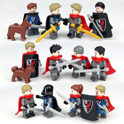 black-falcon-medieval-castle-knights-minifigure-set-of-12pcs