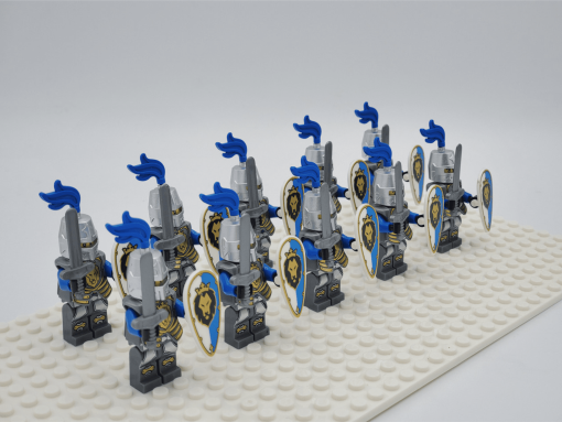 blue-lion-knights-style-2-minifigures-set-of-10pcs