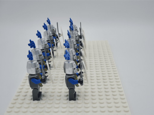 blue-lion-knights-style-2-minifigures-set-of-10pcs
